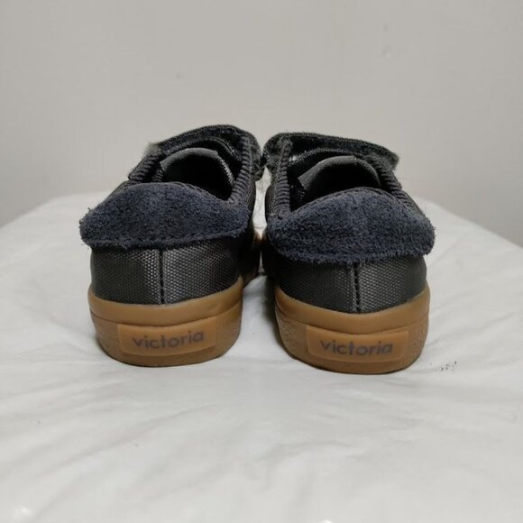 Victoria Nylon Deportivo Low Top Round Toe Trainers Shoes Khaki Kids Size 23 - Picture 6 of 9